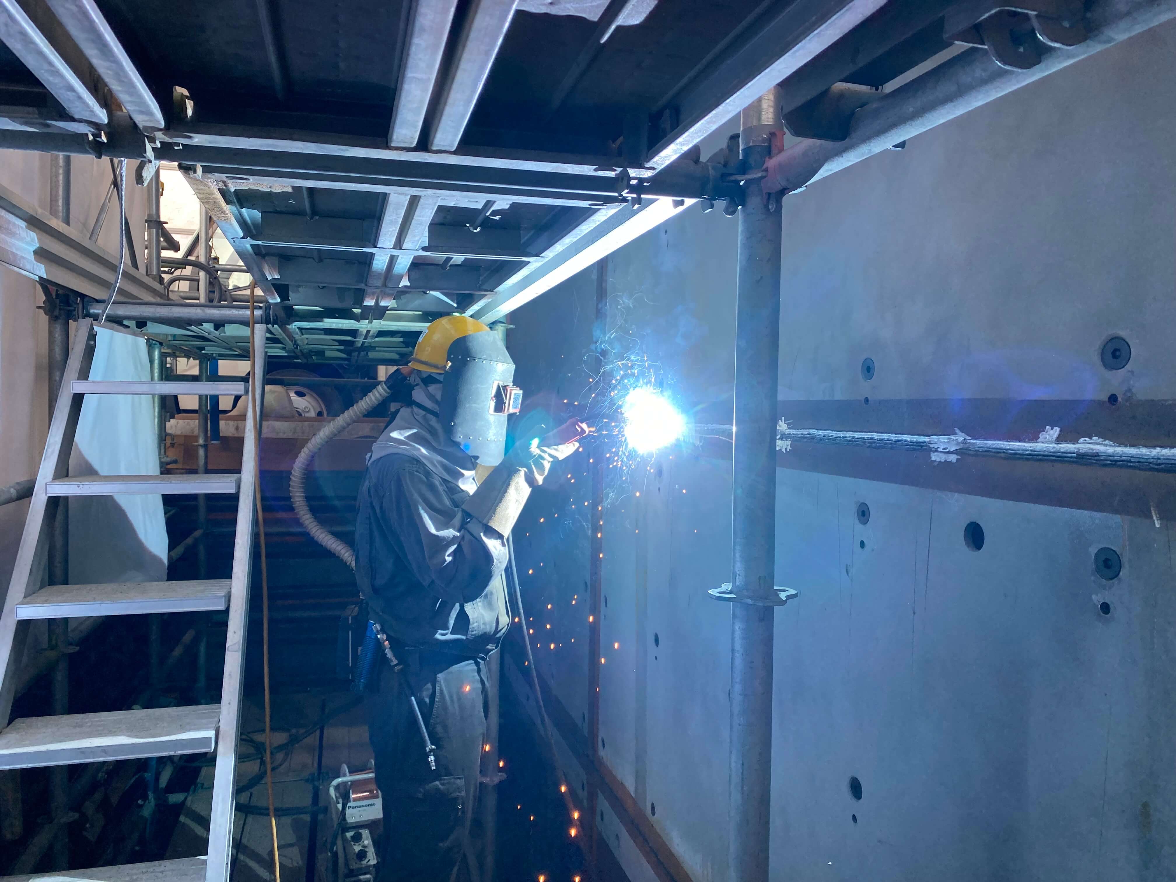 溶接・耐震補強工事施工実績